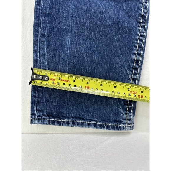 Silver Jeans Men 32 X 34 Grayson Blue Straight Leg Stretch Denim *stain* - Picture 9 of 13